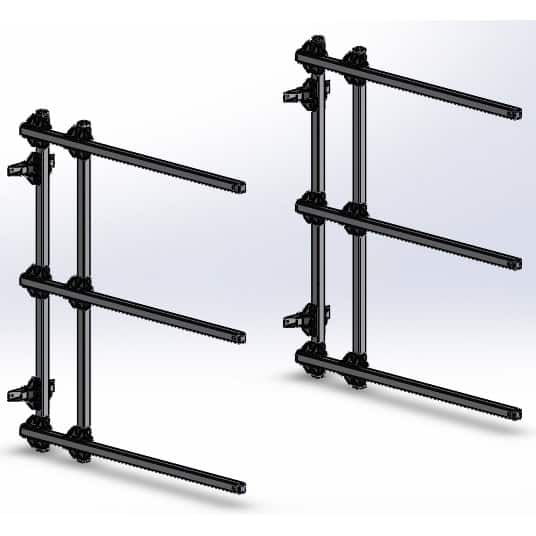 Hanging Storage Racks Dynamic Dollies & Racks