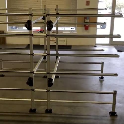 10 Board Storage Rack – Dynamic Dollies & Racks