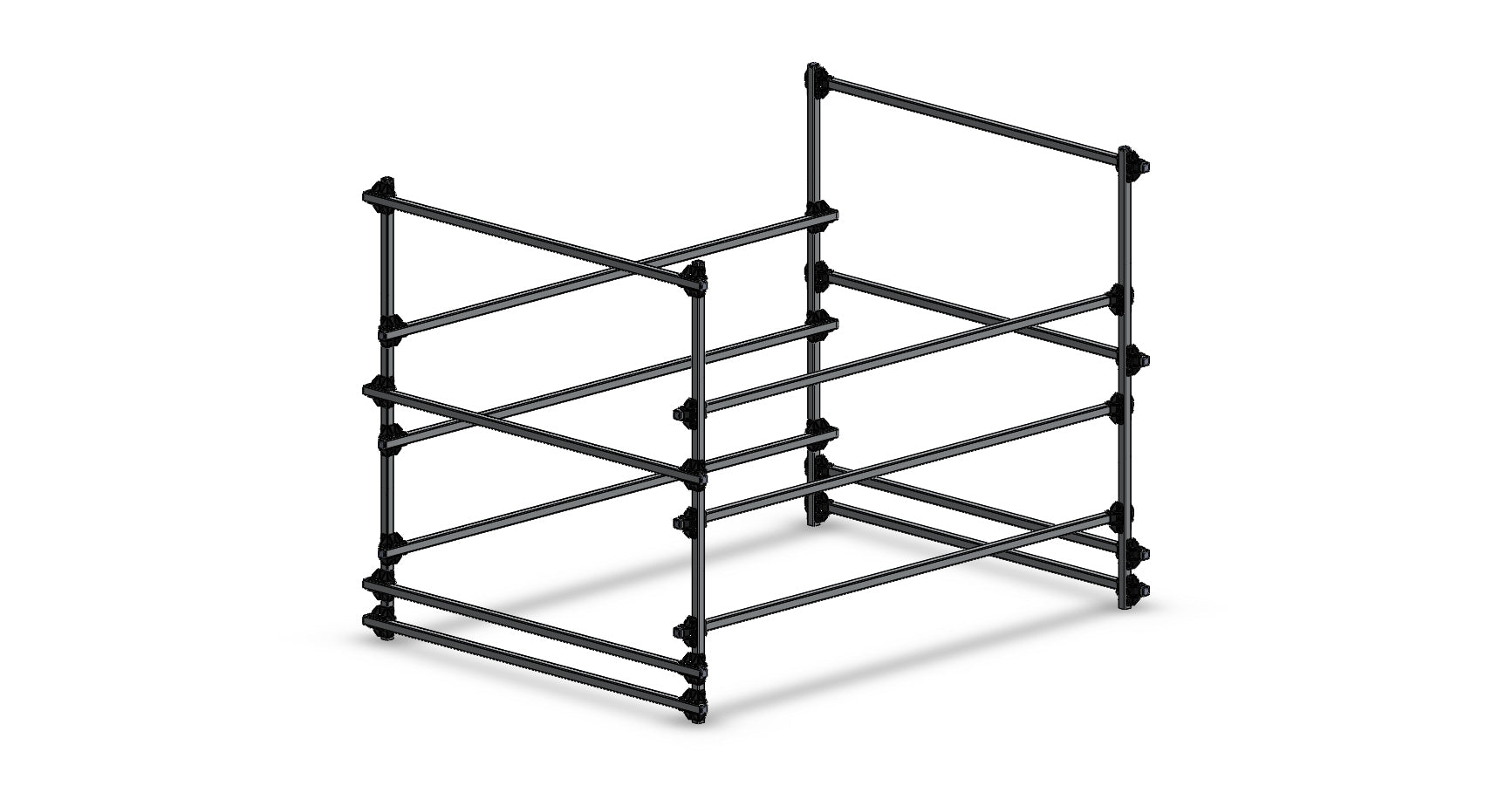 3 420 / 6 Opti Trailer Rack – Dynamic Dollies & Racks