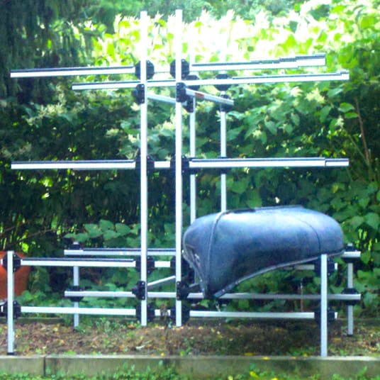 6 Canoe or Kayak Tree Storage Rack – Dynamic Dollies & Racks