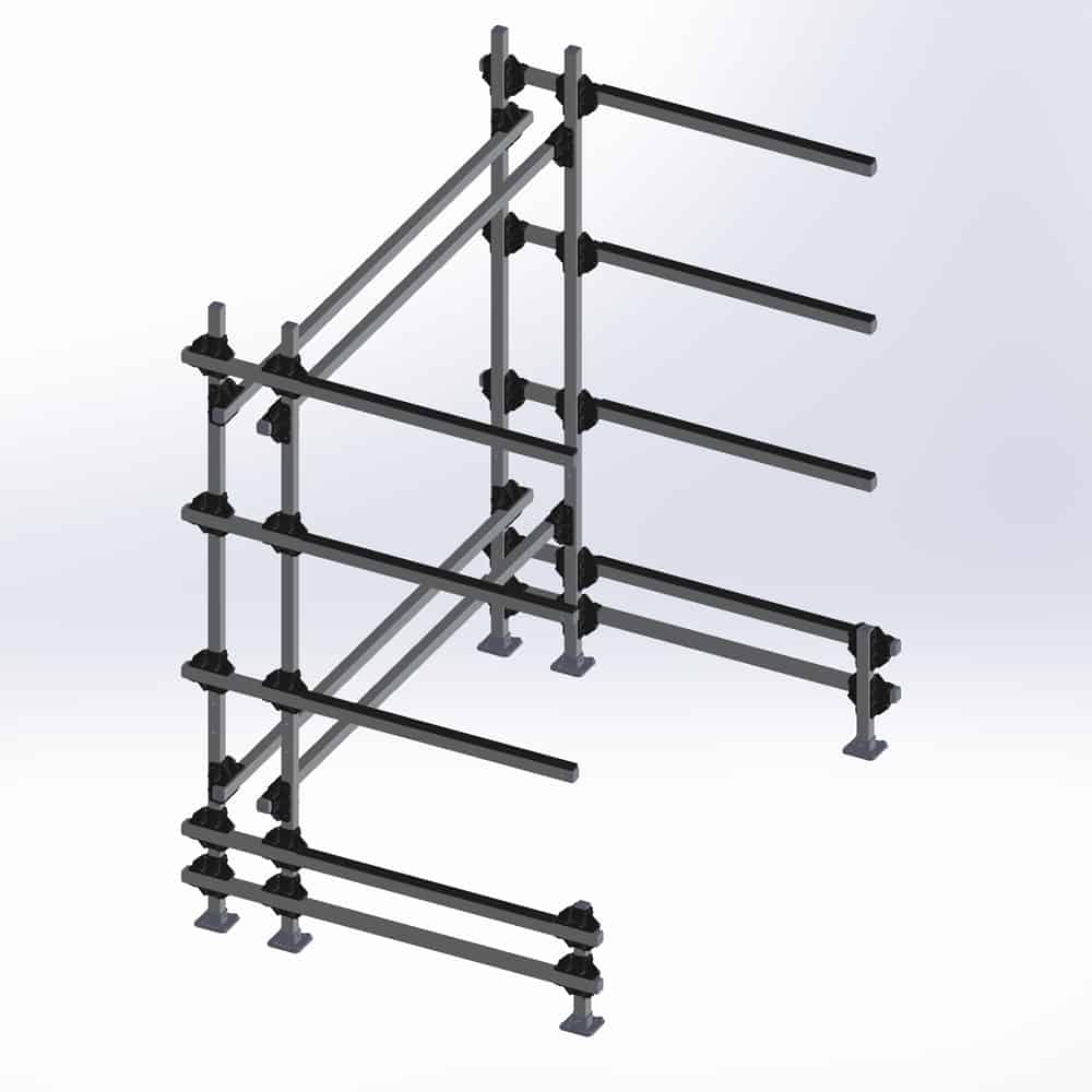 4 Canoe or Kayak Tree Storage Rack – Dynamic Dollies & Racks